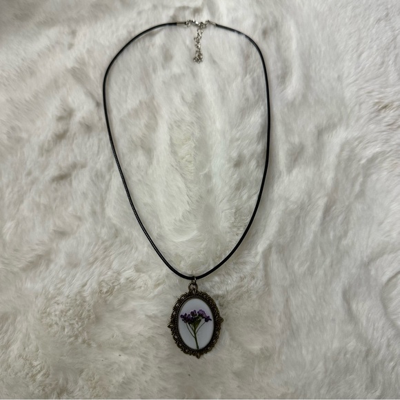 Handmade Resin Necklace - Picture 2 of 5